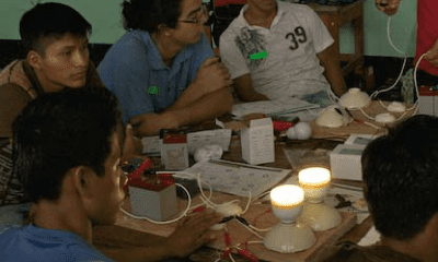 Installing solar in the Peruvian Amazon with Light up the World