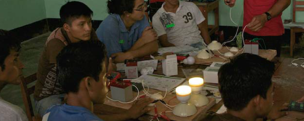 Installing solar in the Peruvian Amazon with Light up the World