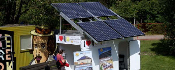 Powering the Community: SkyFire’s Solar Trailer Kicks Off the 2013 Season!