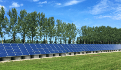 Alberta farmers are now harvesting solar power!