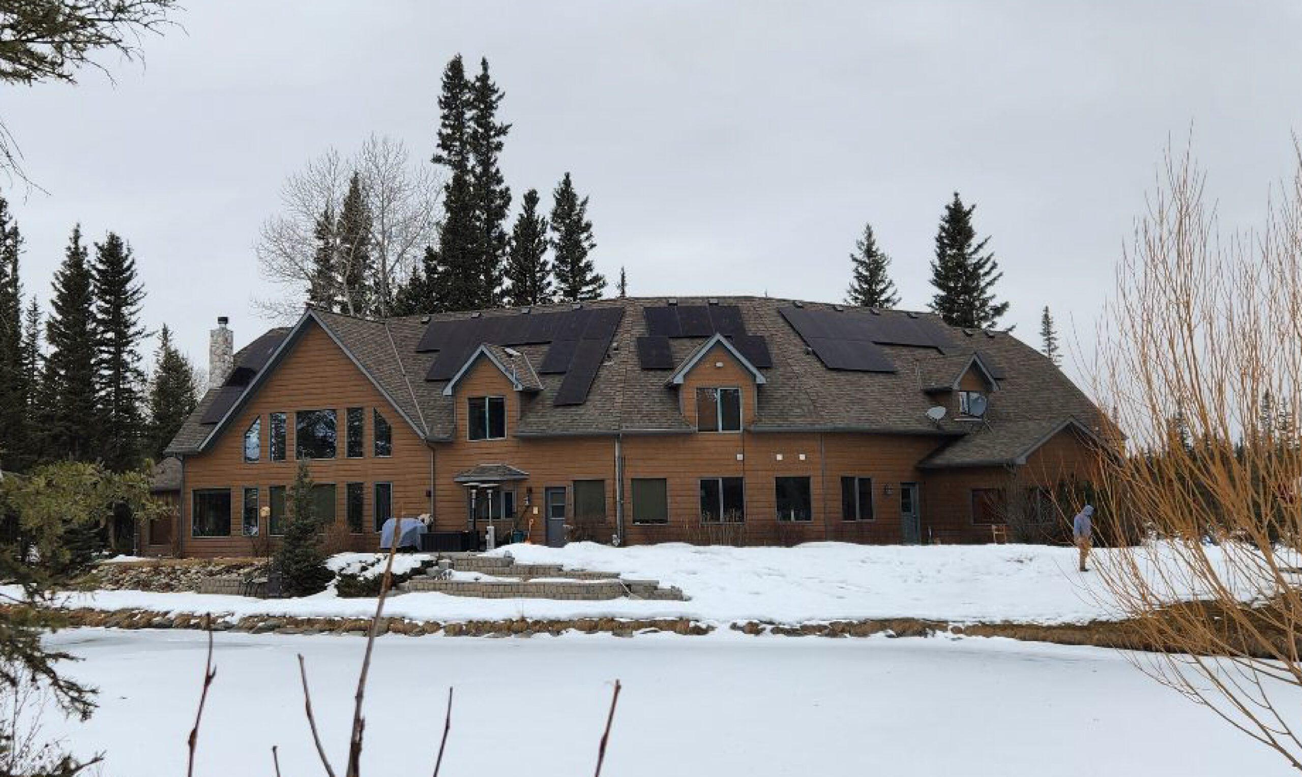 Solar Installation in Winter